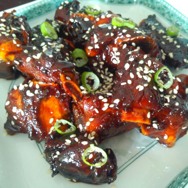 懒人版糖醋排骨