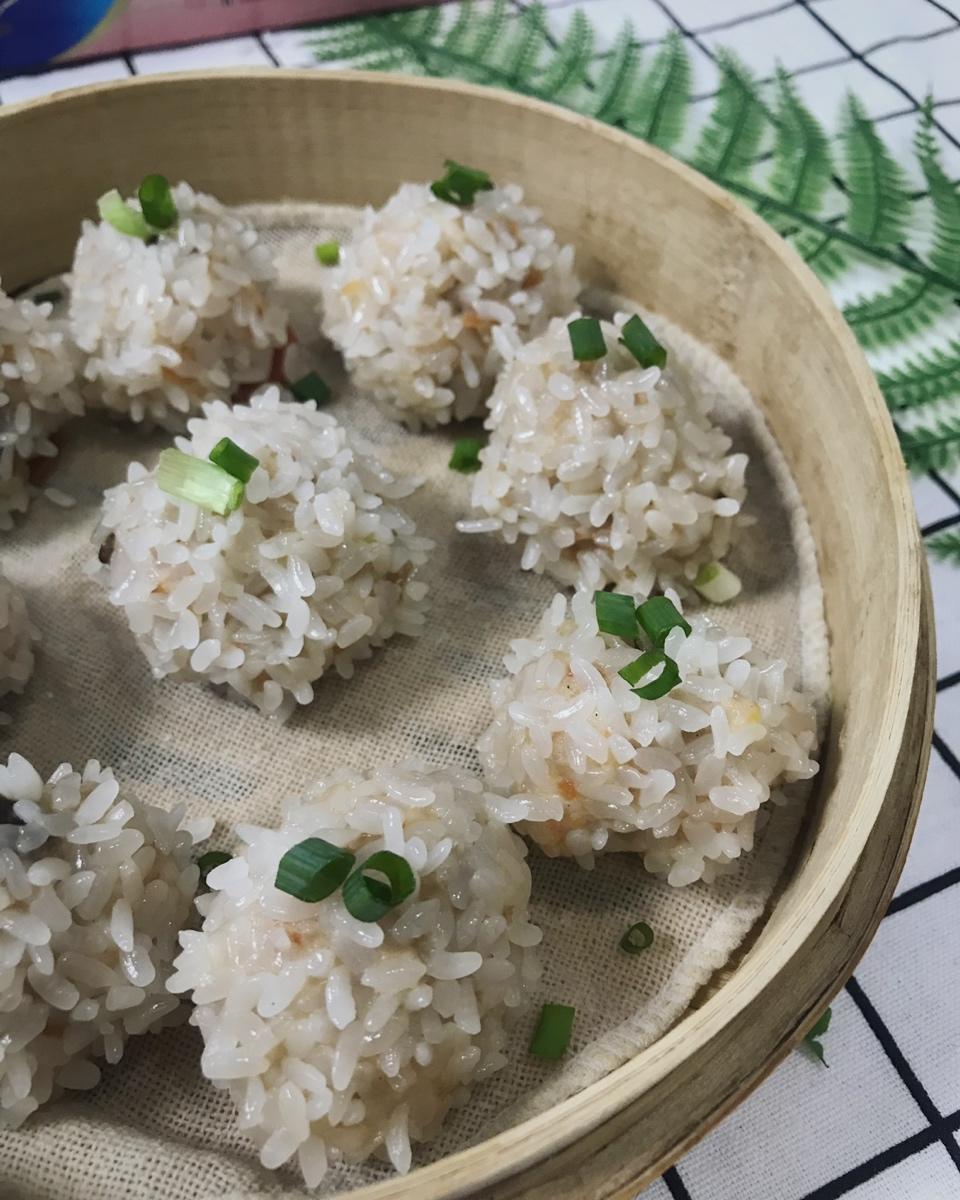 虾仁鲜肉珍珠丸子
