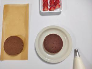 ins复古草莓巧克力蛋糕的做法 步骤6