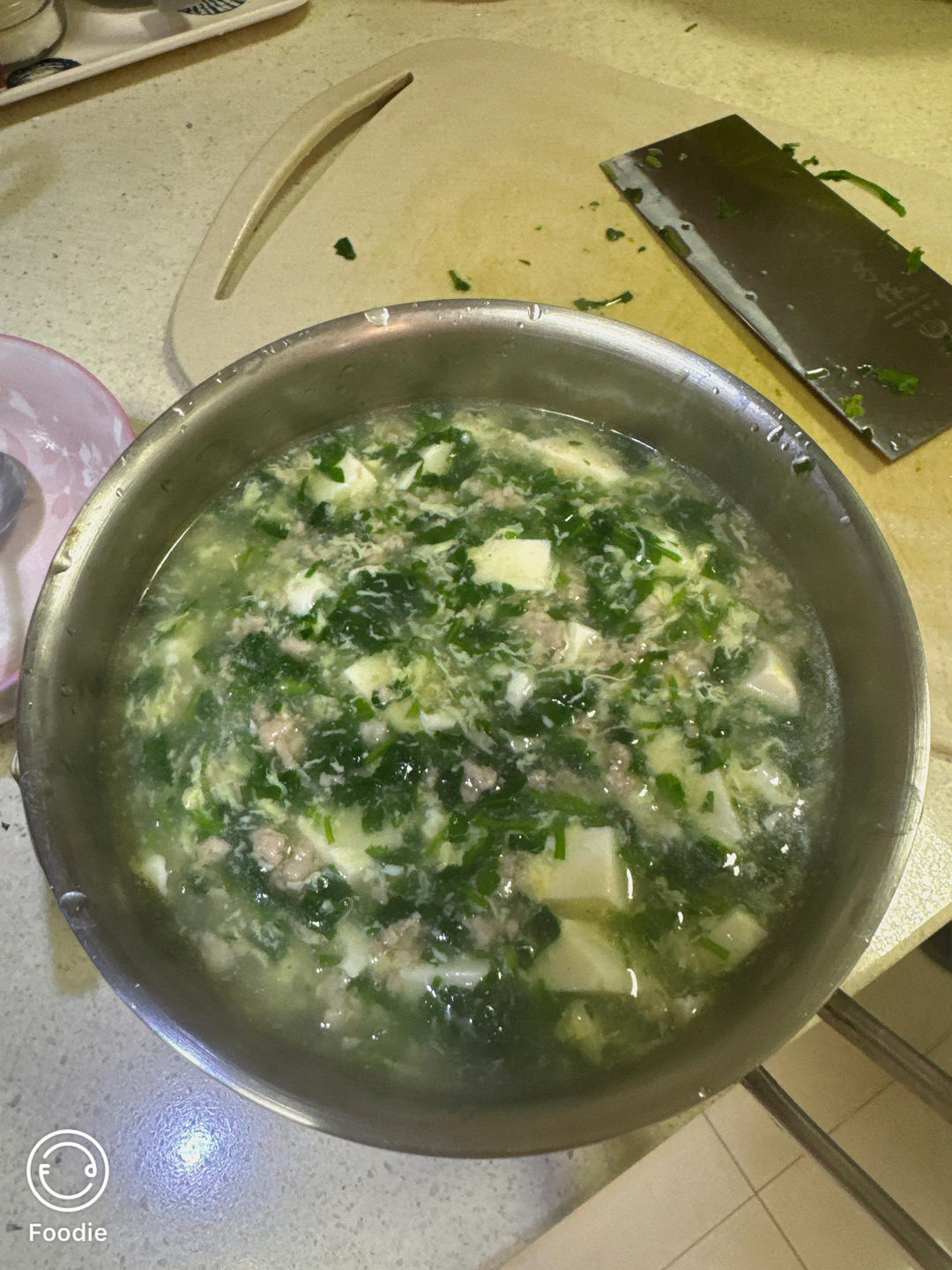 荠菜豆腐羹