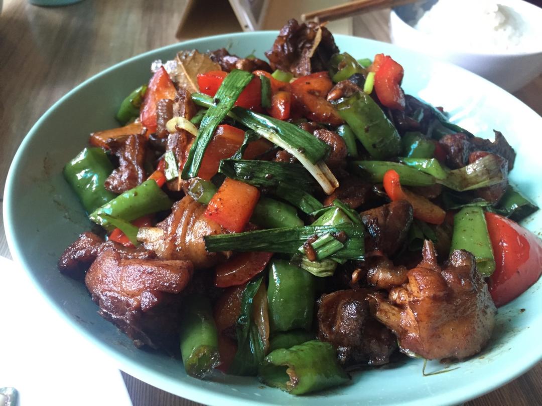 辣椒炒鸡（临沂家常）