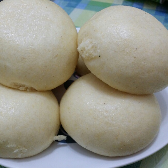 玉米奶油馒头