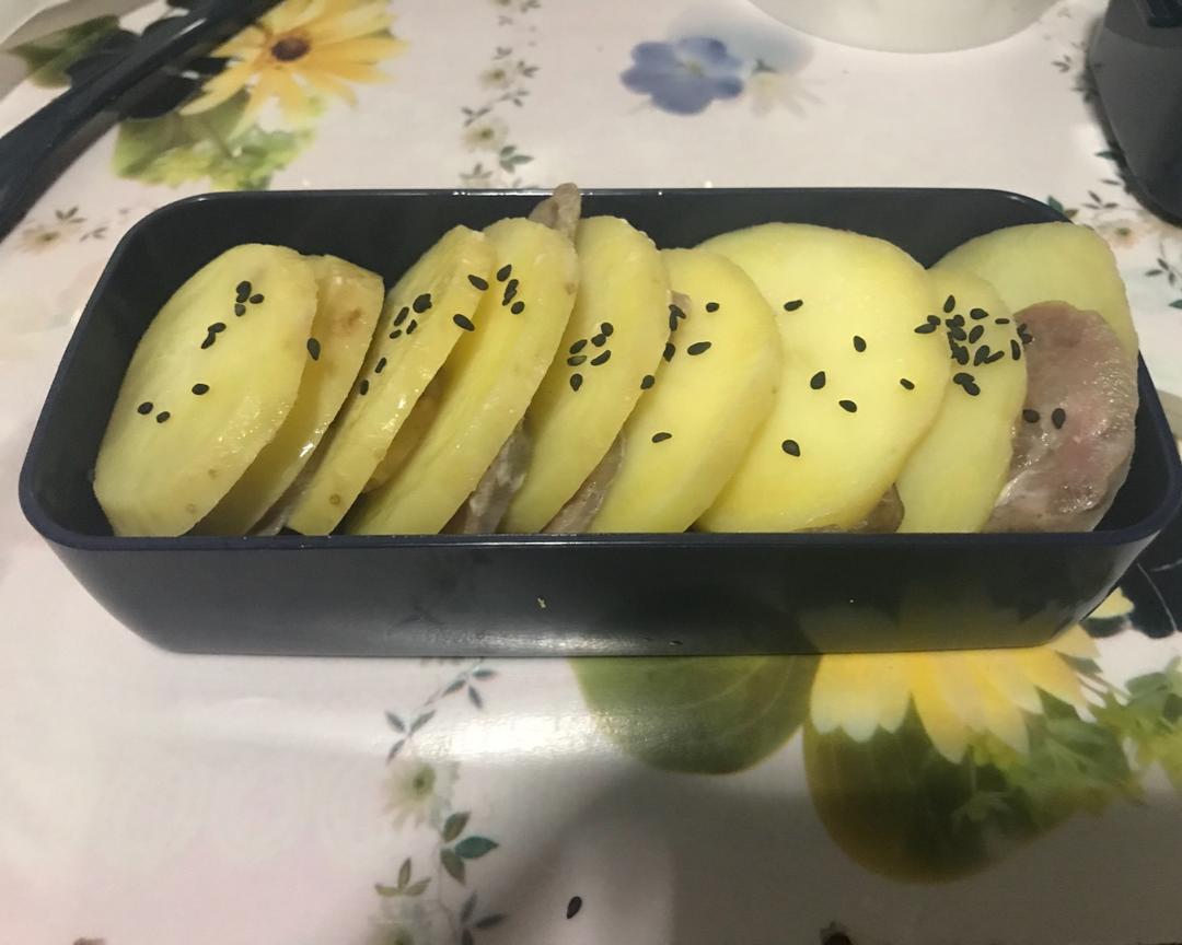 风琴蒸土豆（快手菜）