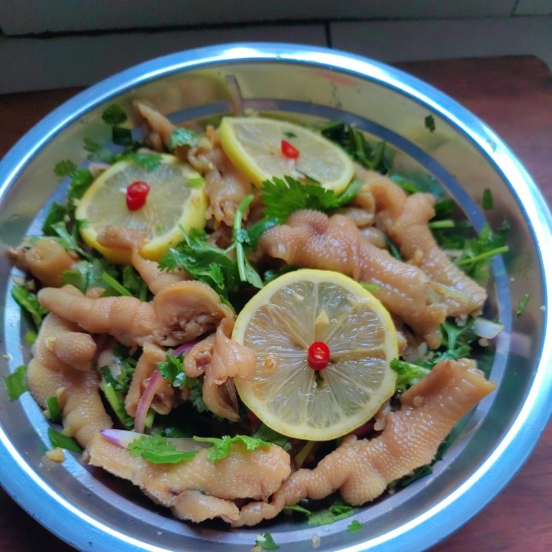 【柠檬酸辣鸡爪】自制超级无敌美味的网红鸡爪