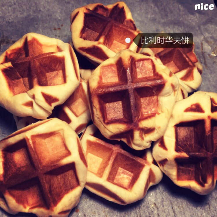 酵母华夫饼