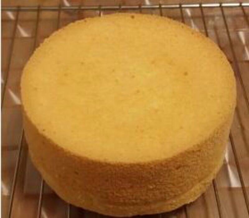 蛋糕的做法（8寸戚风蛋糕）