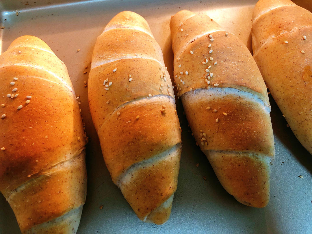 脆皮盐面包｜法国老面