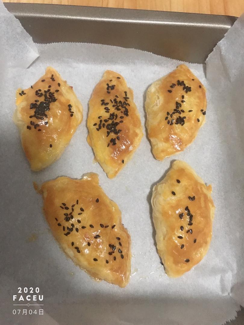 浅浅叶绿做的菠萝派(蛋挞皮版)