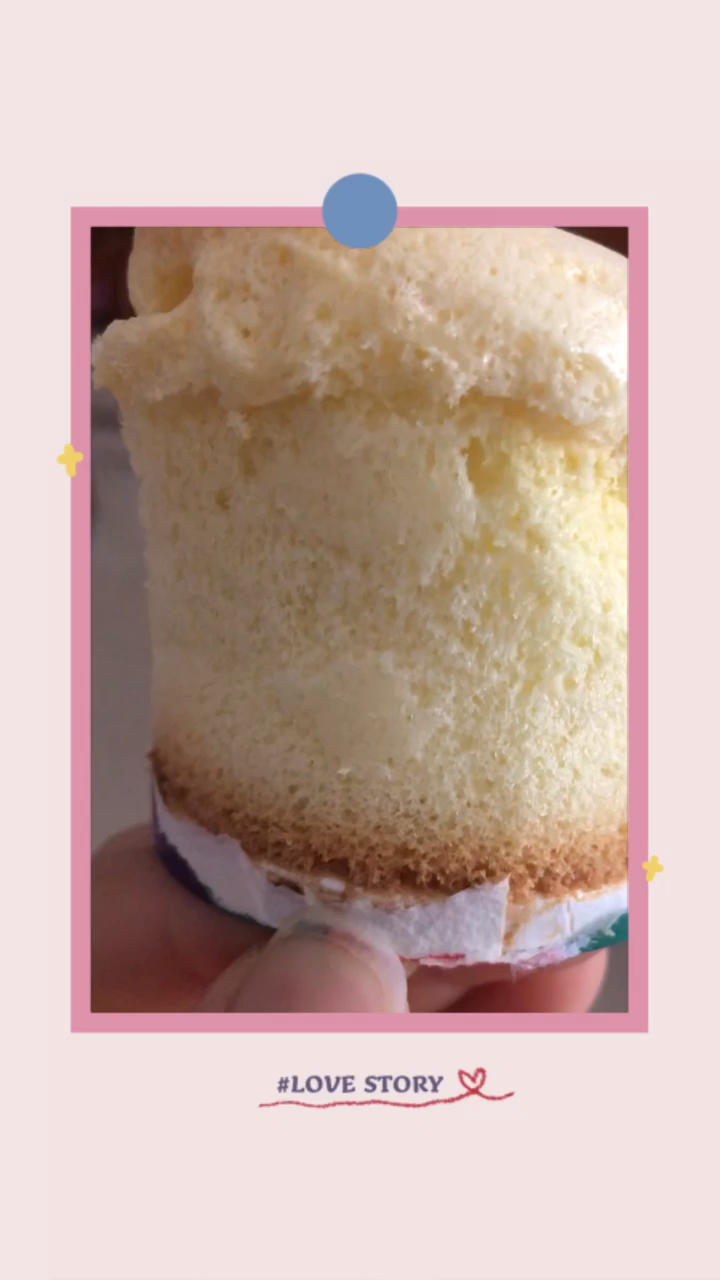 纸杯蛋糕 8寸戚风蛋糕的量