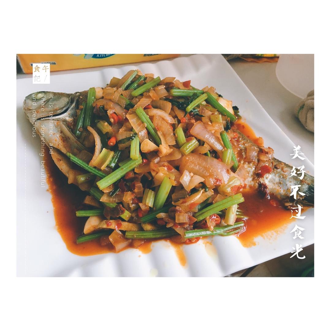 平底锅烤鱼（麻辣）
