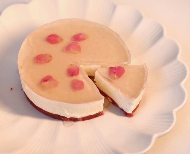 红丝绒玫瑰乳酪慕斯(低糖4寸)的做法