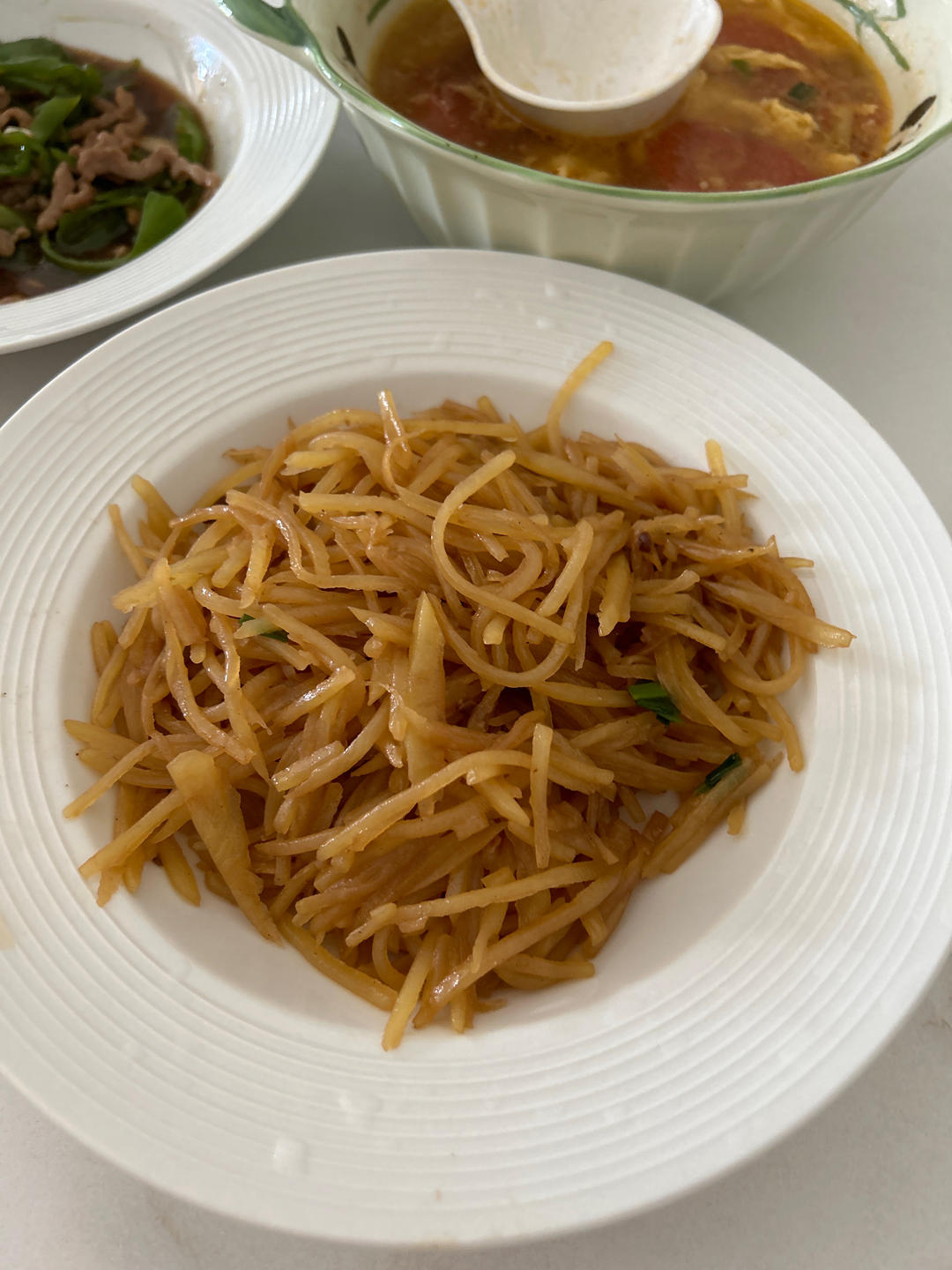 炝炒土豆丝（郫县豆瓣酱版）