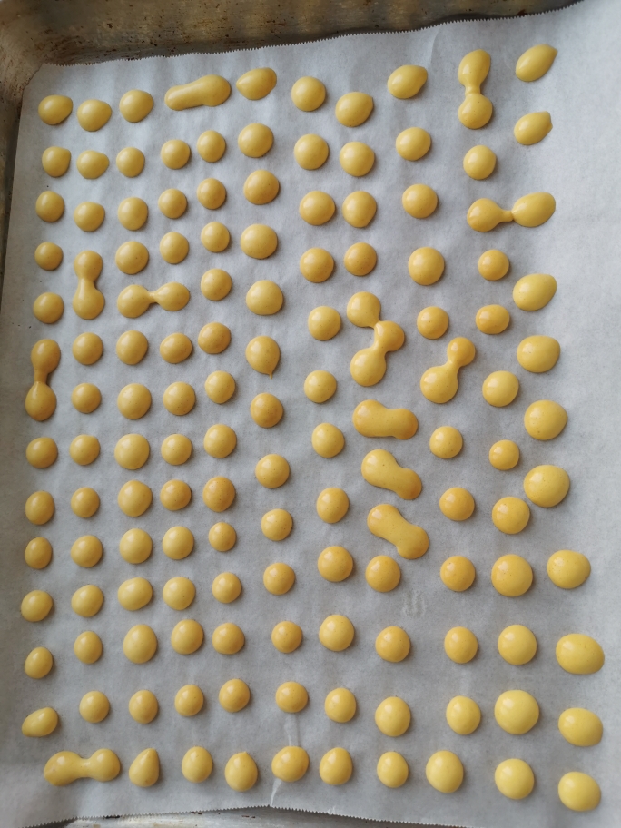 宝宝辅食蛋黄溶豆的做法 步骤3
