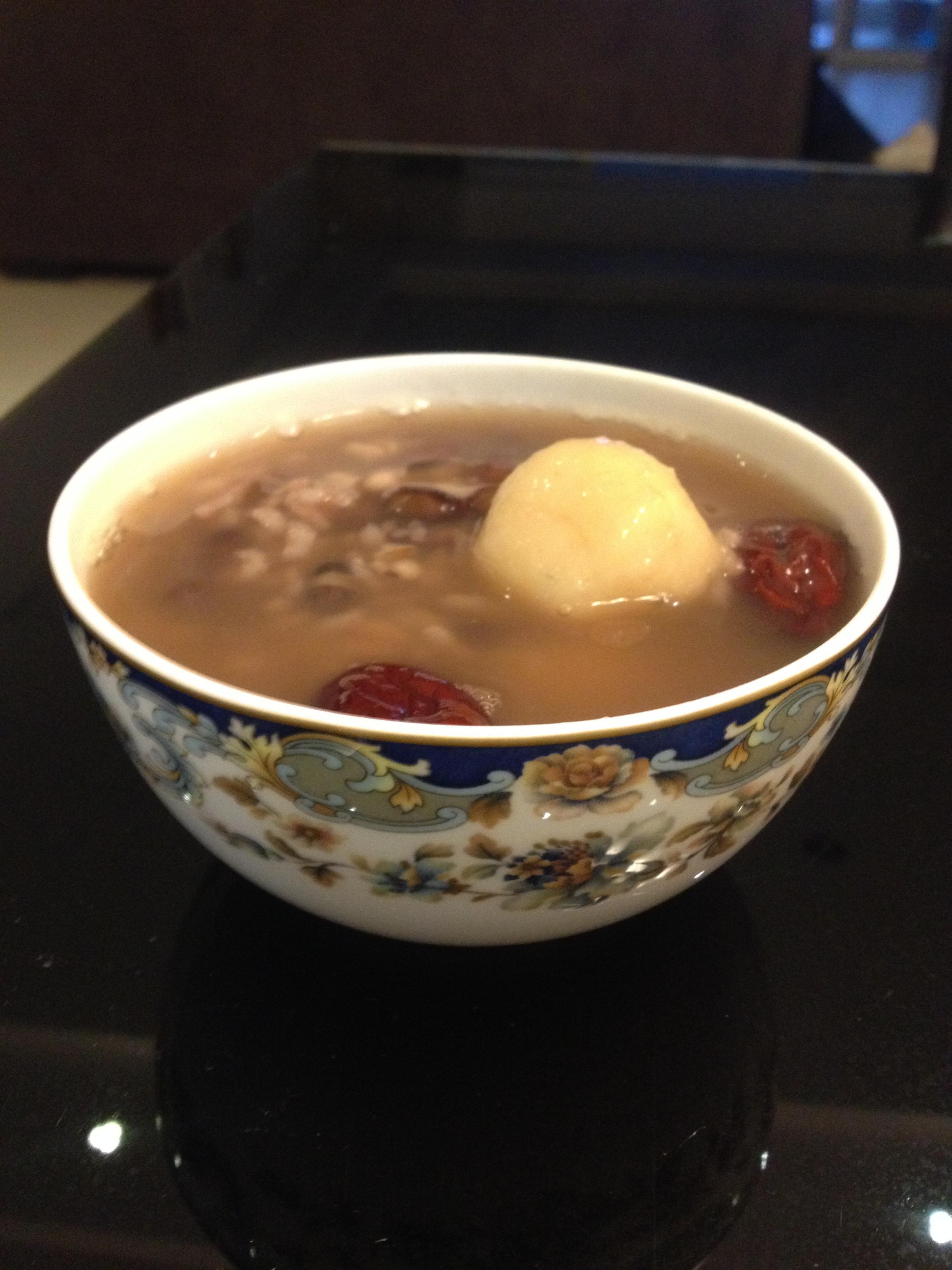 红豆薏米红枣小圆子粥的做法