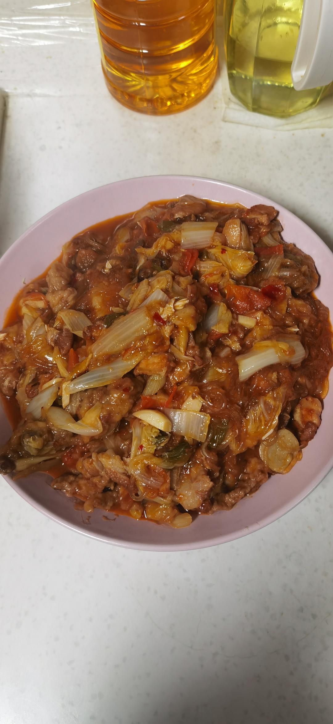 白菜炖粉条