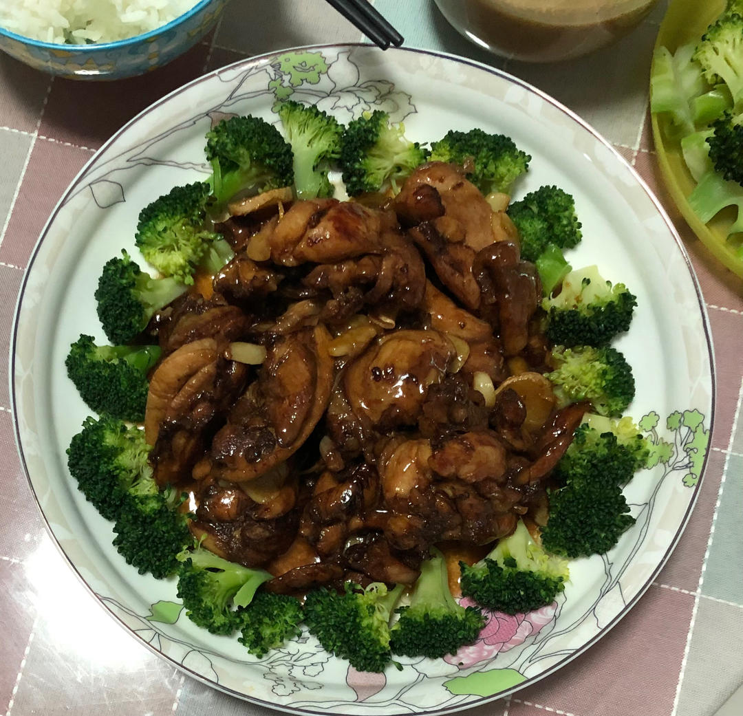 照烧鸡腿饭