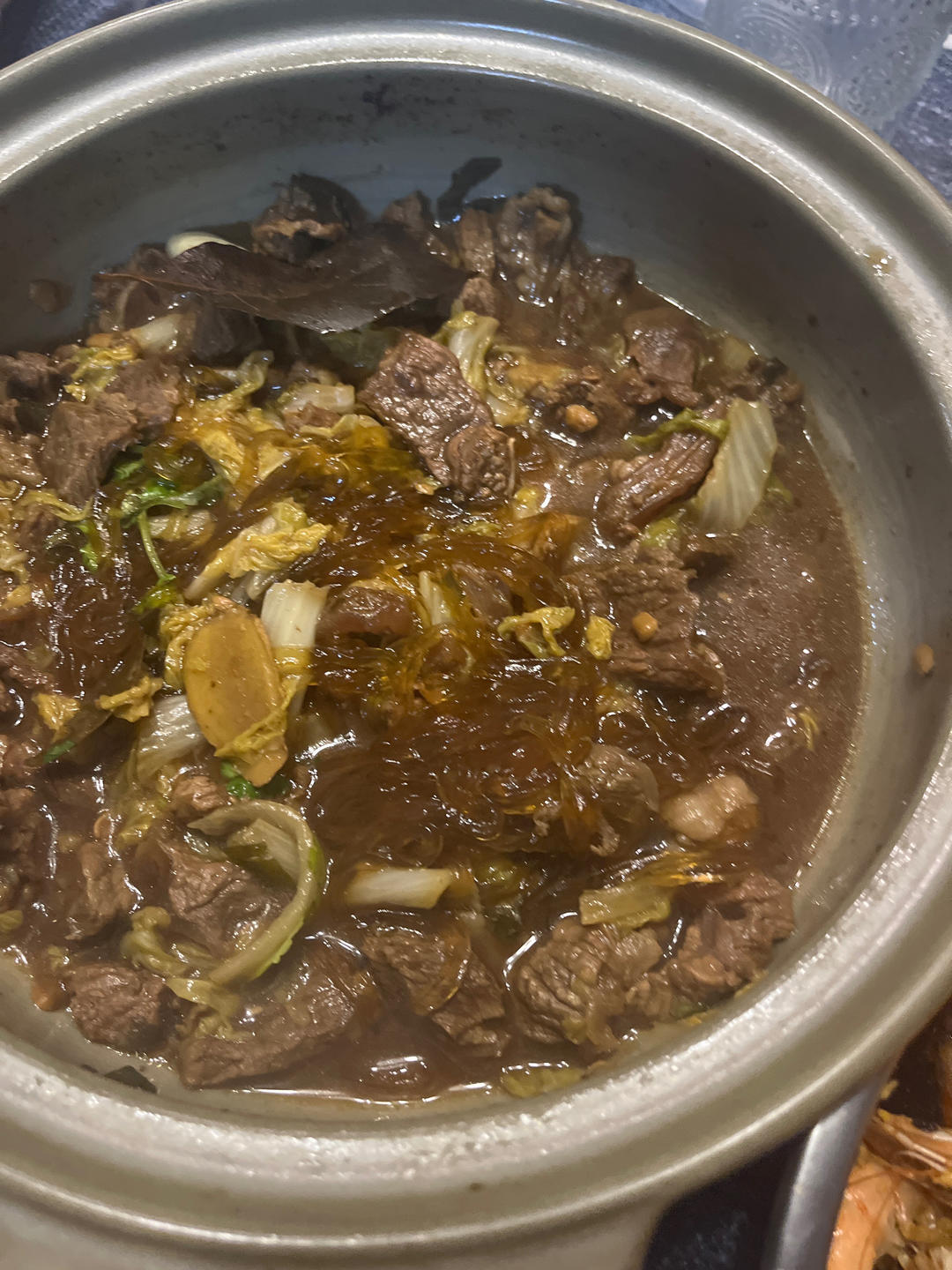 牛肉白菜炖粉条