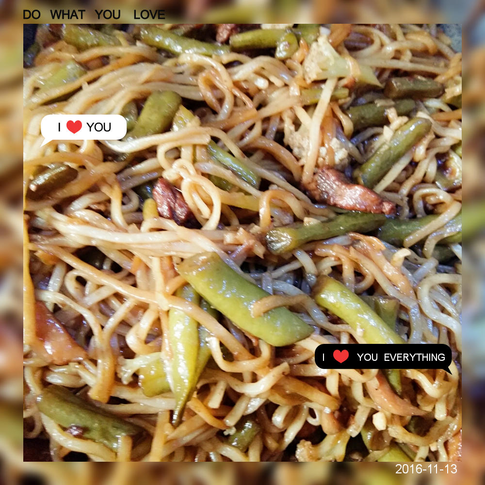 最适合夏天的一锅出--酱香豆角焖面
