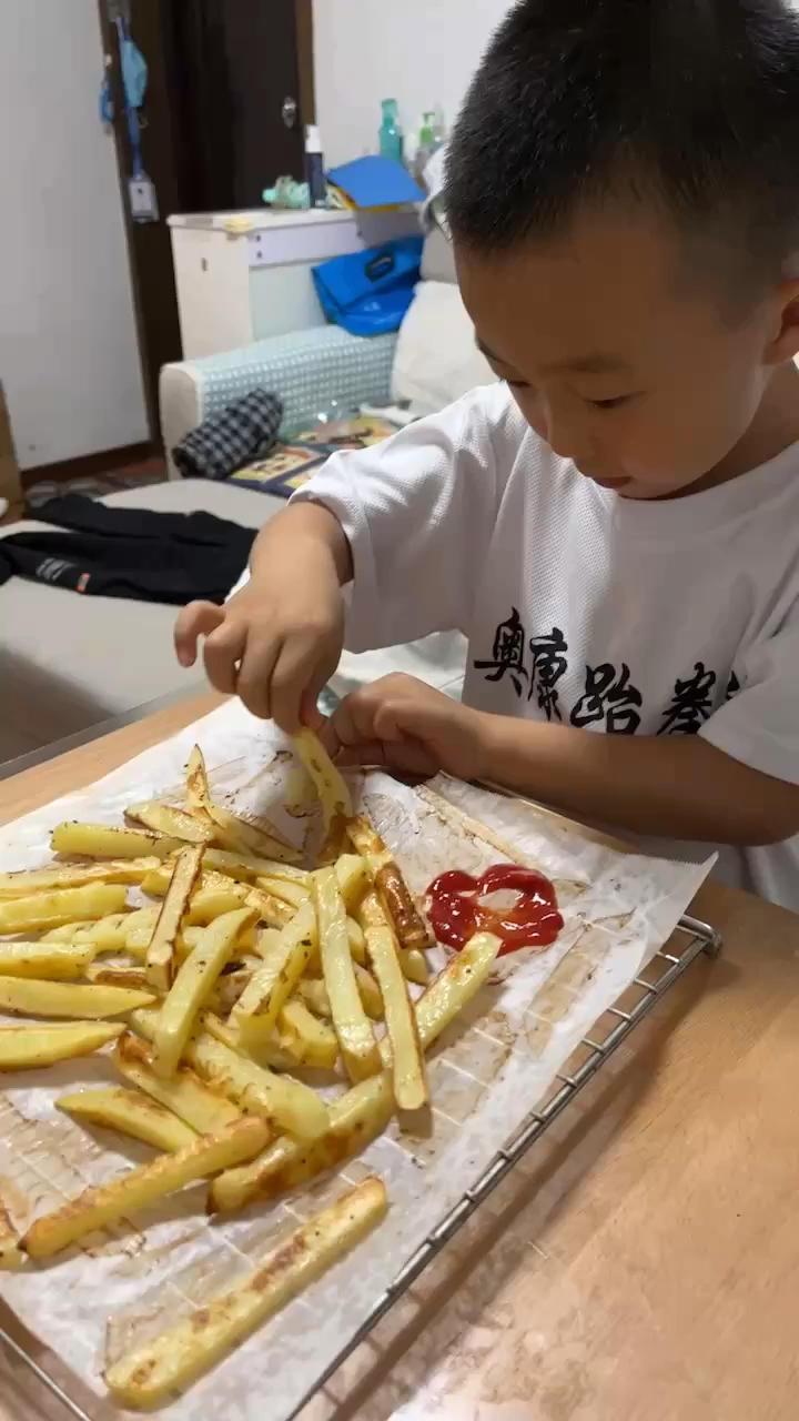 魔笛手烤薯条（烤箱版非油炸）