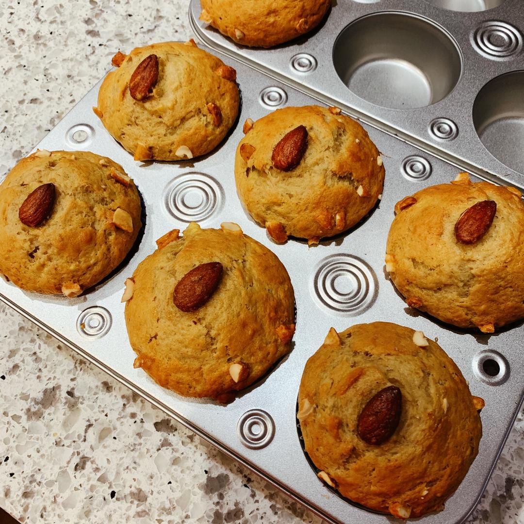 少女心的香蕉蔓越莓玛芬