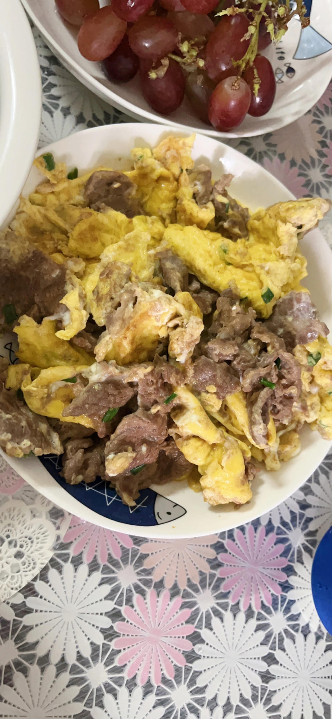 滑蛋牛肉，牛肉滑嫩，鸡蛋松软