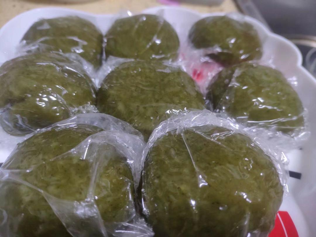 青团 | 咸蛋黄肉松馅