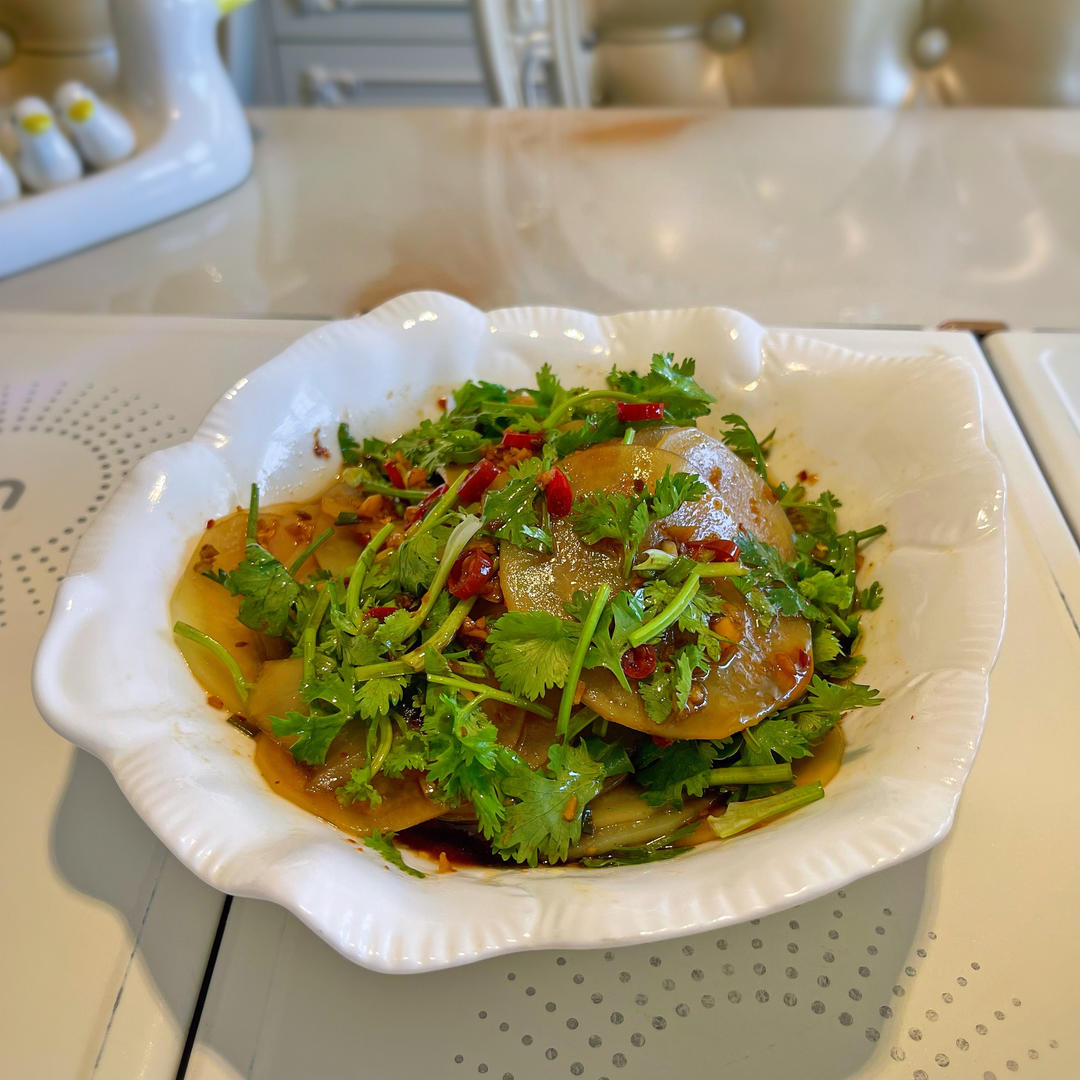 5分钟搞定，酸辣开胃凉拌土豆片‼️巨解谗