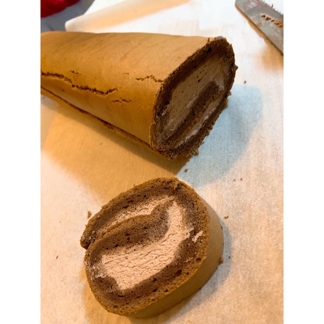 咸摩卡奶油卷/完美毛巾面技巧+回味无穷摩卡配方/烘焙视频蛋糕篇9「中卷」