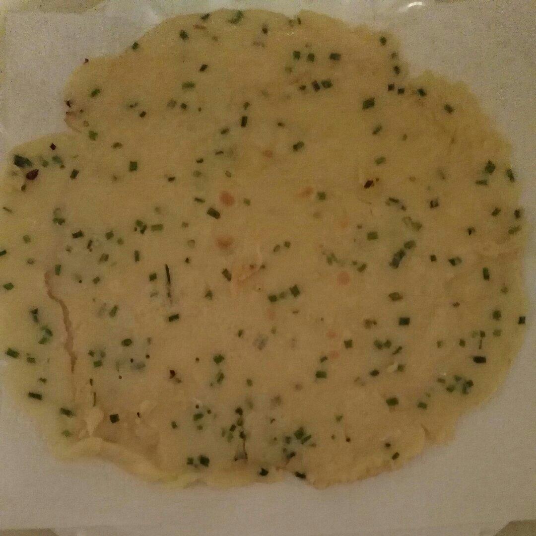 火腿肠葱花鸡蛋饼