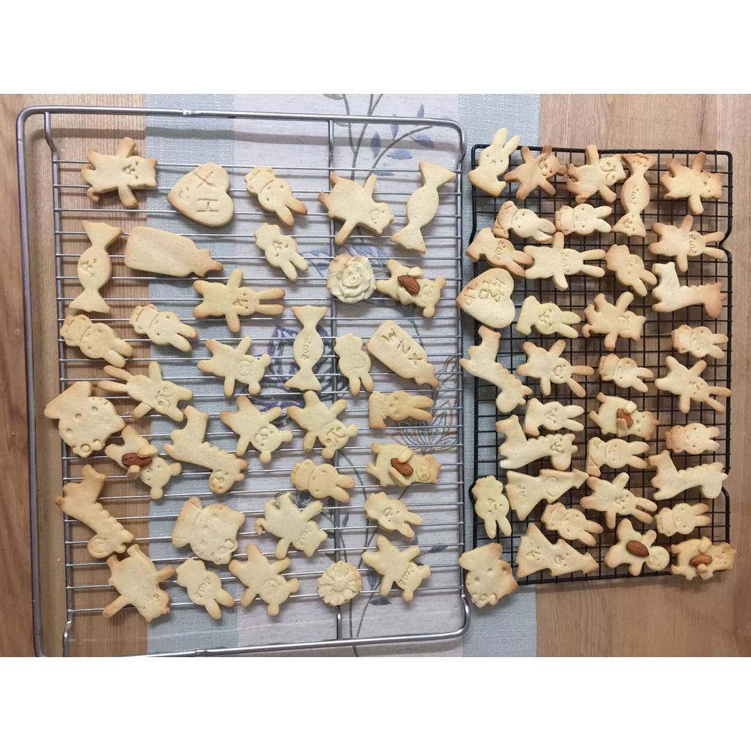 卡通黄油饼干