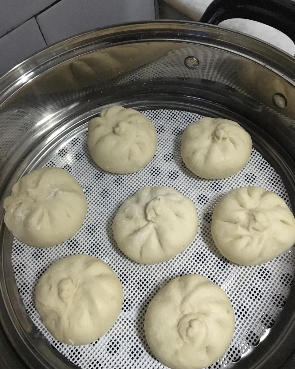 猪肉包子（附视频。一次性发酵。）