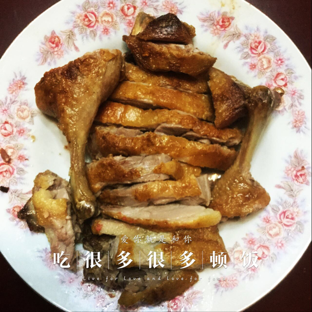 香酥咸鸭腿