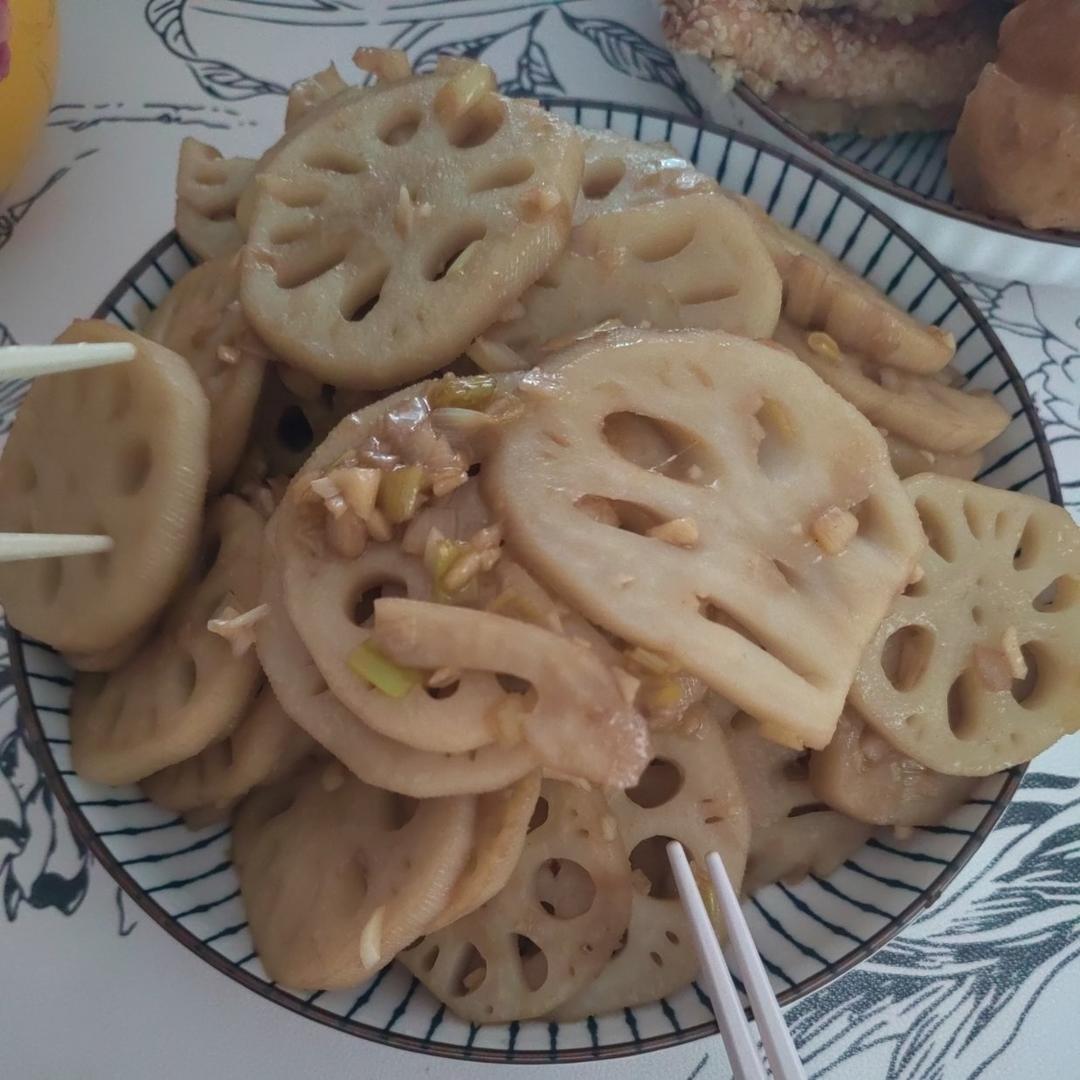 最简单味道惊艳的糖醋藕片