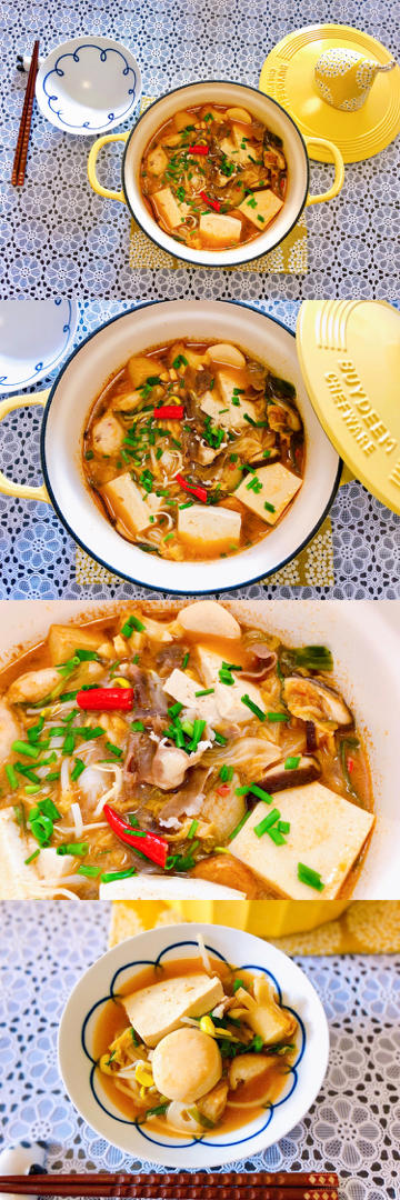 北鼎铸铁锅食谱｜泡菜锅