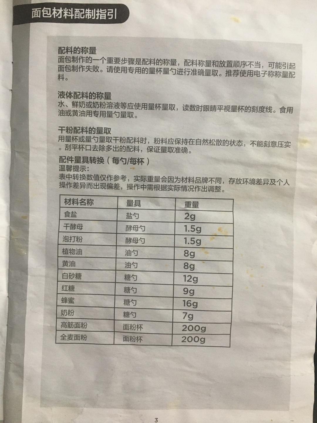 美的面包机食谱存档的做法 步骤6