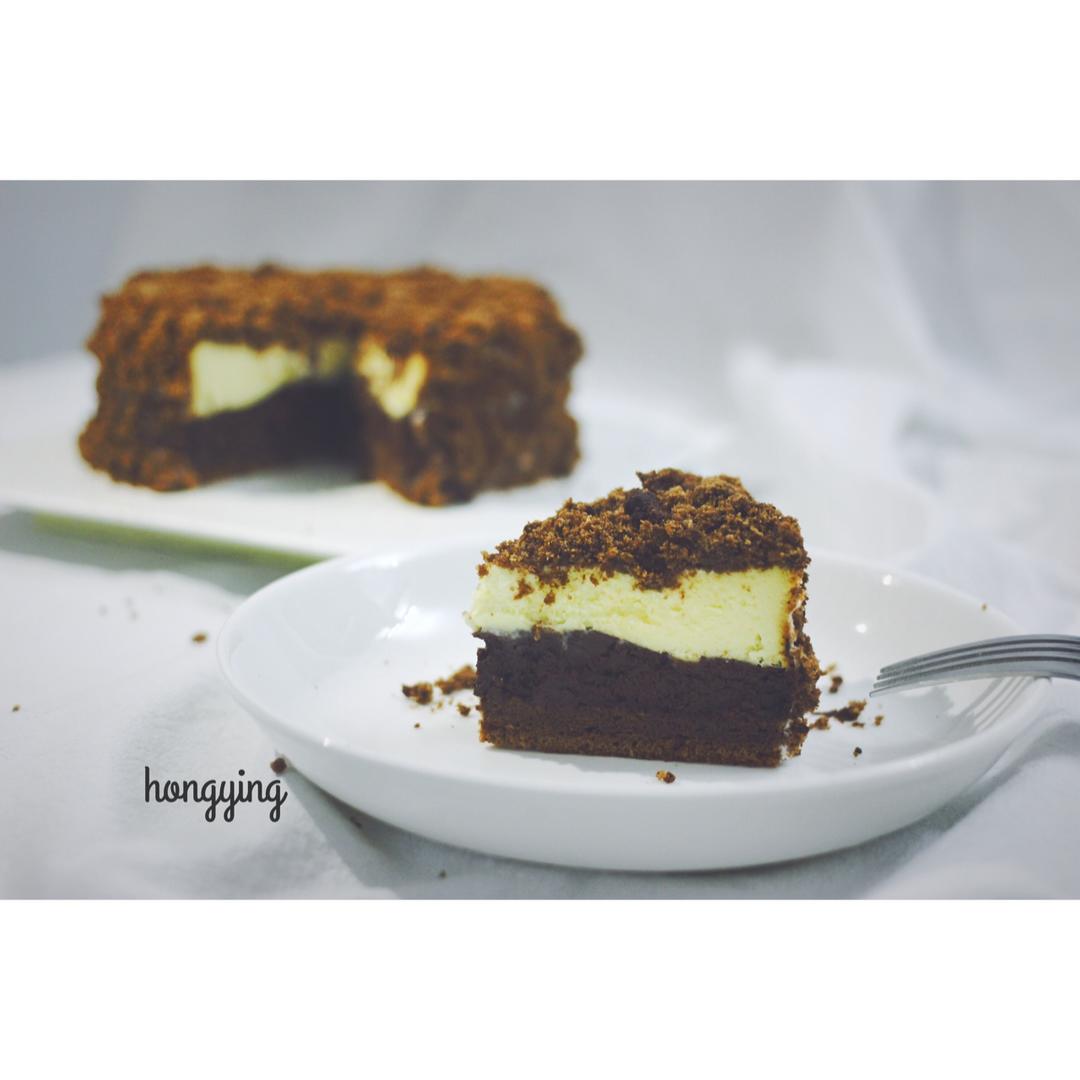 <LeTao> 巧克力双层芝士蛋糕配方大公开！！