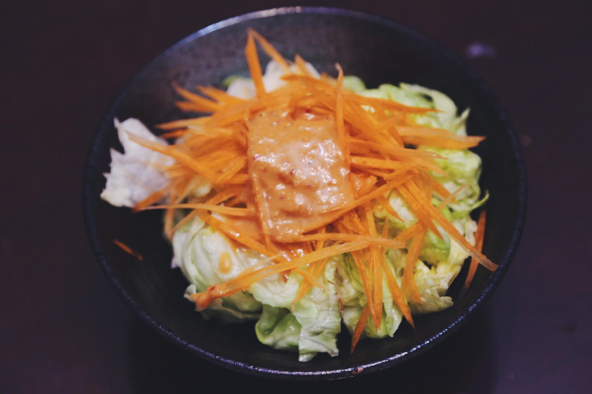 日式复合生姜汁沙拉的做法