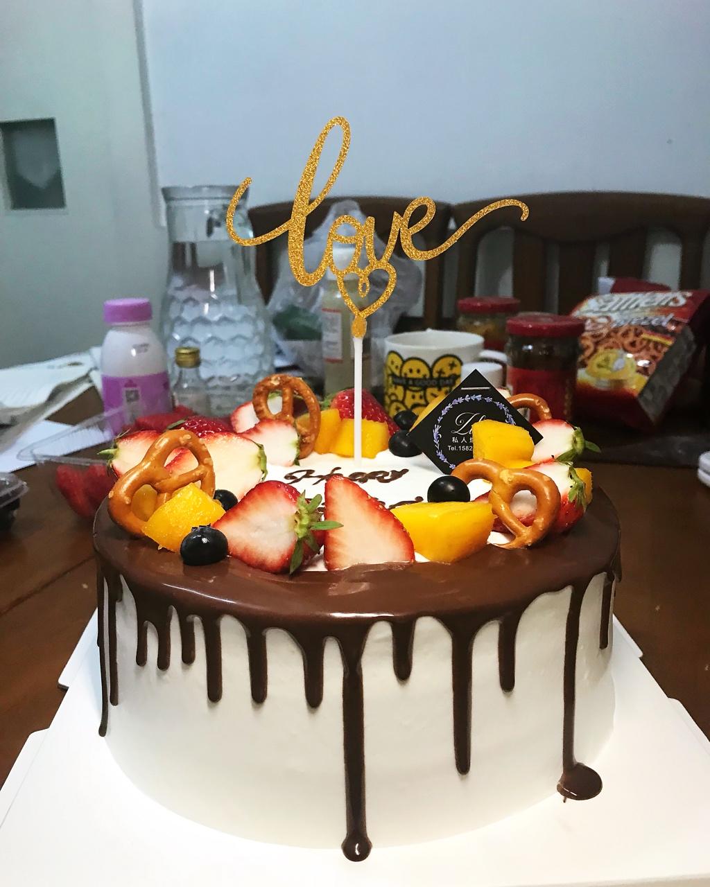 巧克力甘纳许淋面