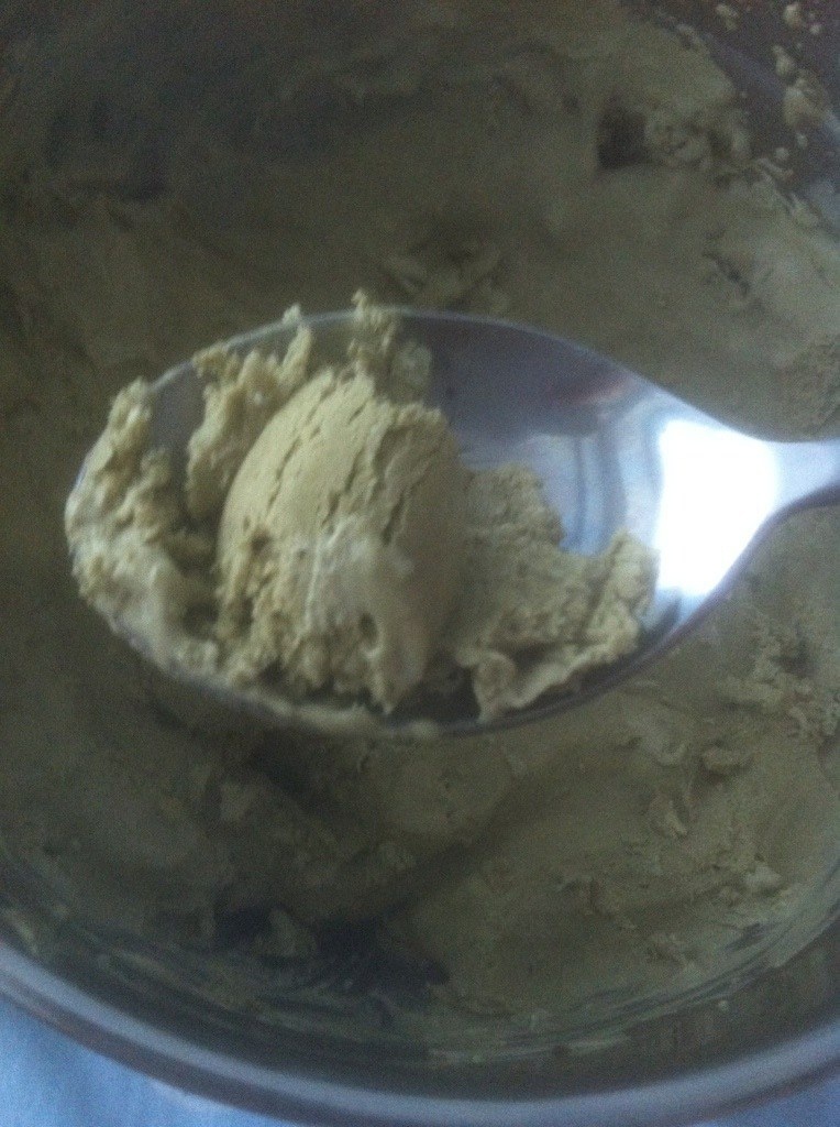 抹茶白巧冰淇淋