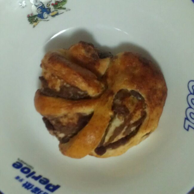豆沙卷面包