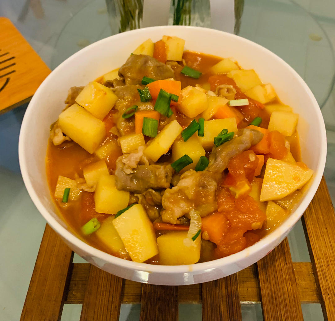 超开胃的番茄土豆肥牛汤‼️下米饭无敌了