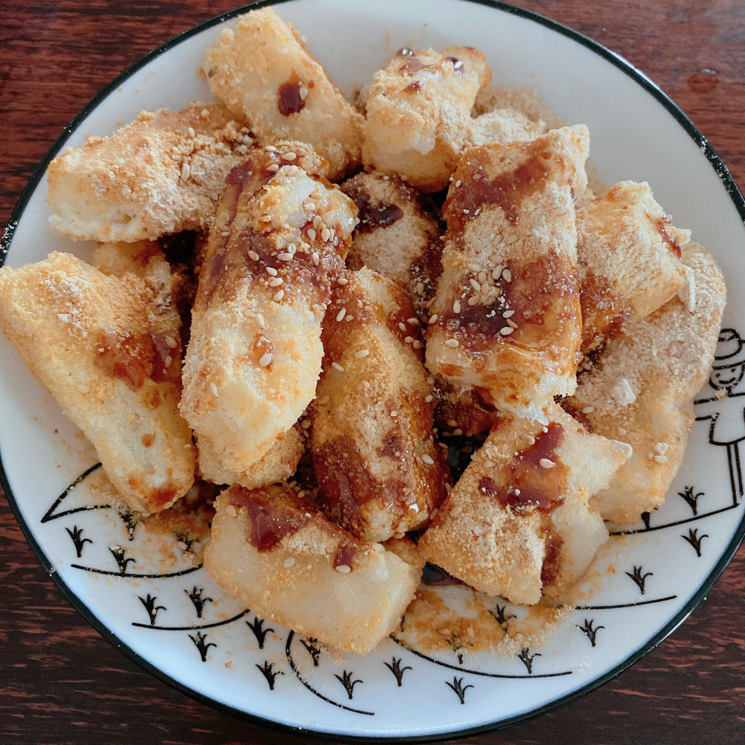 红糖糍粑