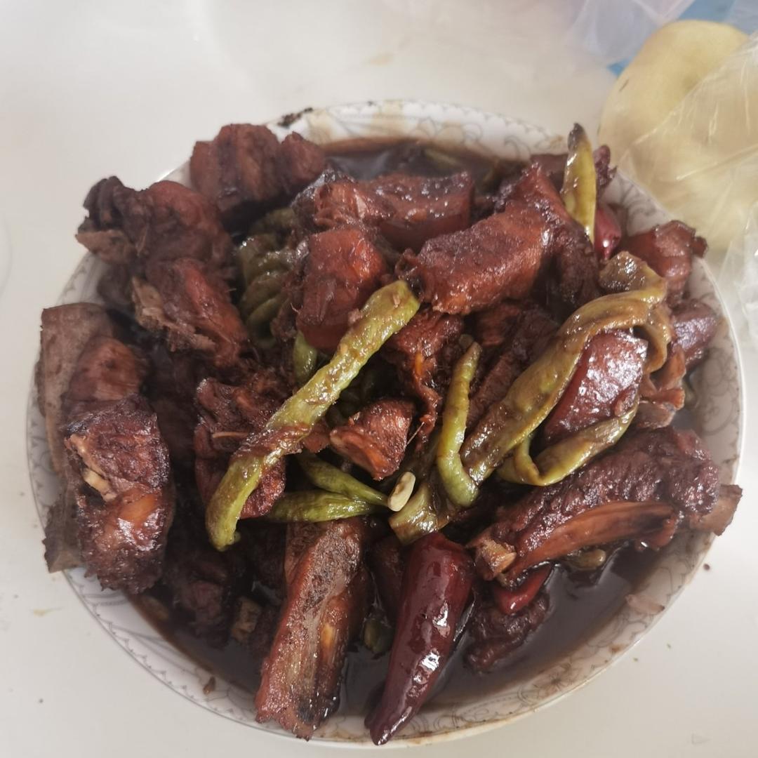 硬菜代表--排骨炖豆角土豆（豆角焖面胚子）