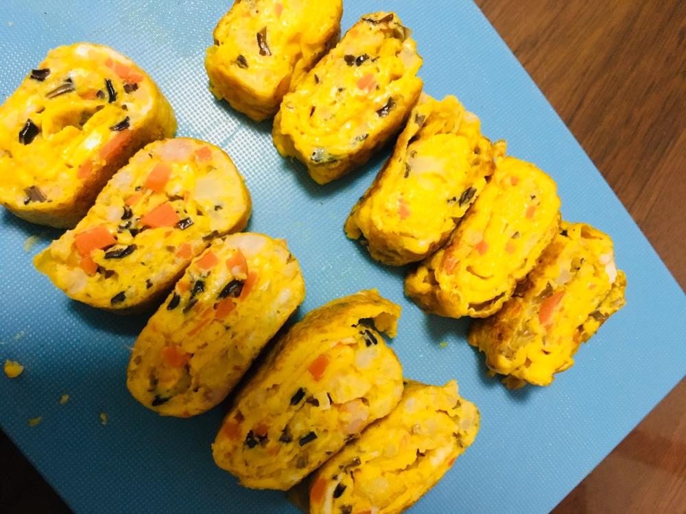 宝宝辅食 什锦厚蛋烧