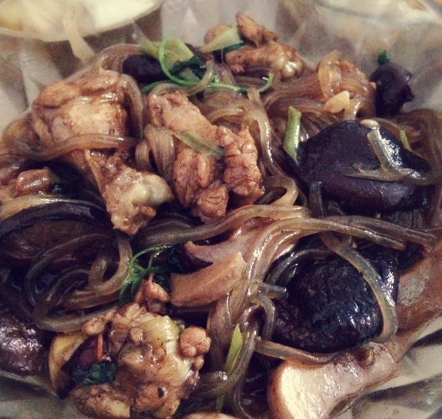 香菇炖鸡翅