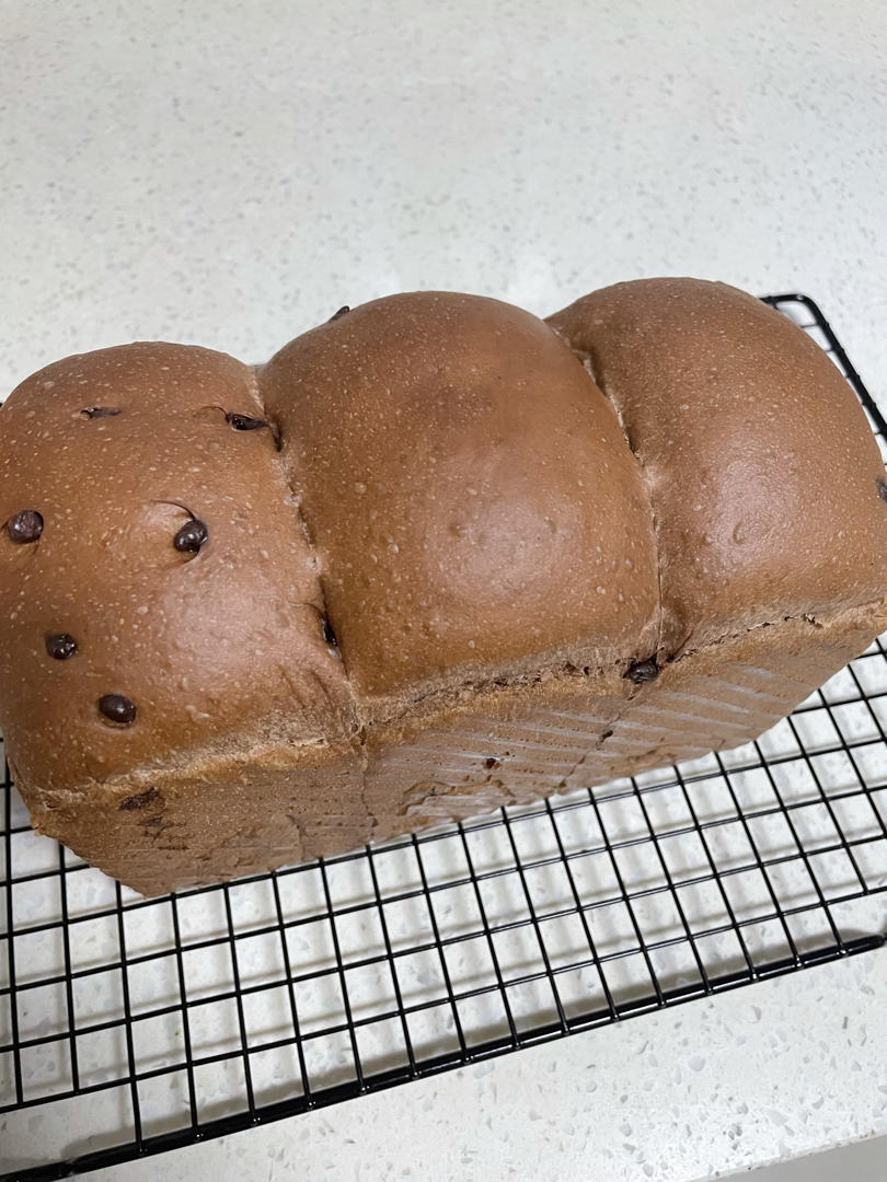 奶油巧克力吐司