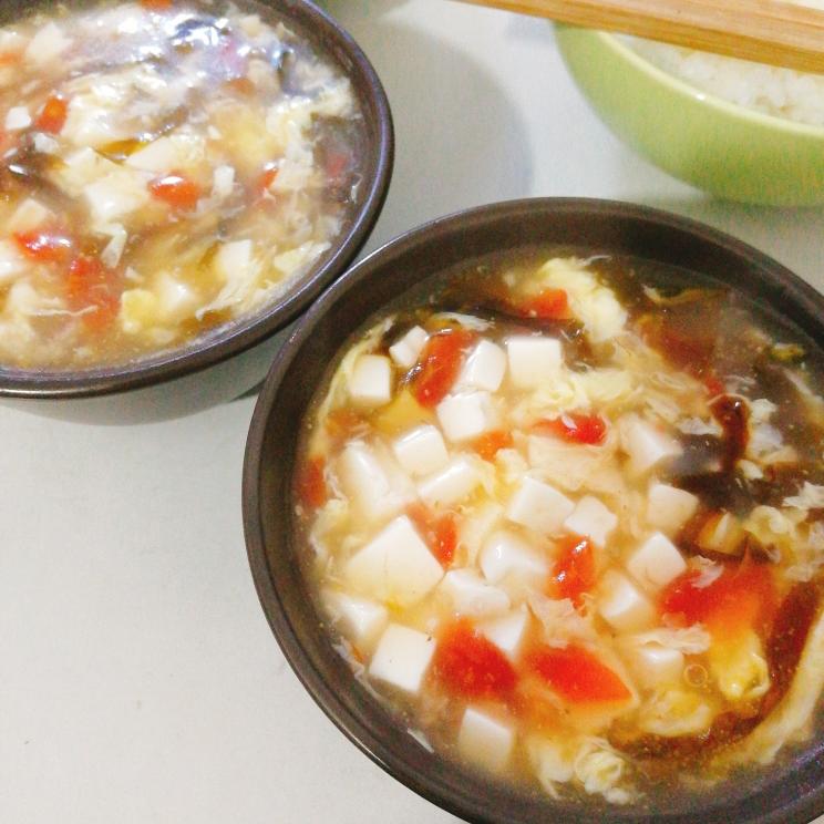 紫菜豆腐汤