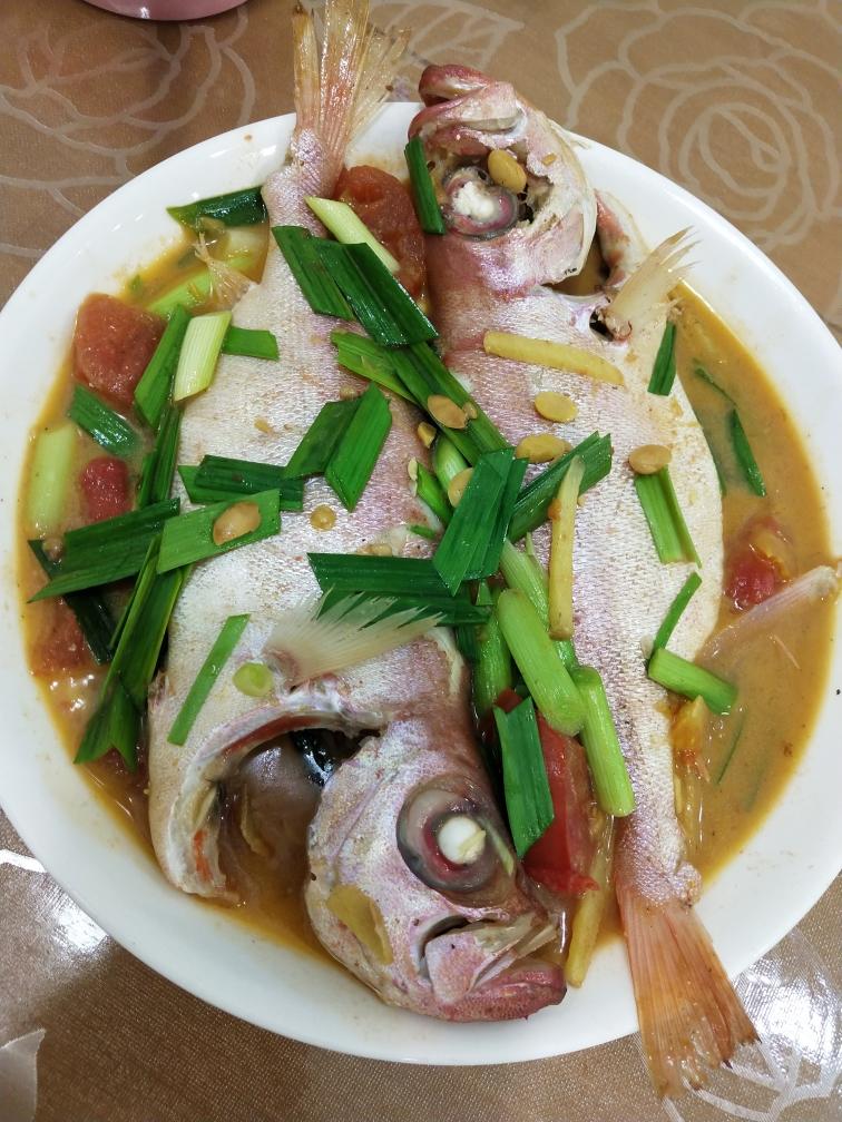 番茄豆酱烧大眼鱼的做法