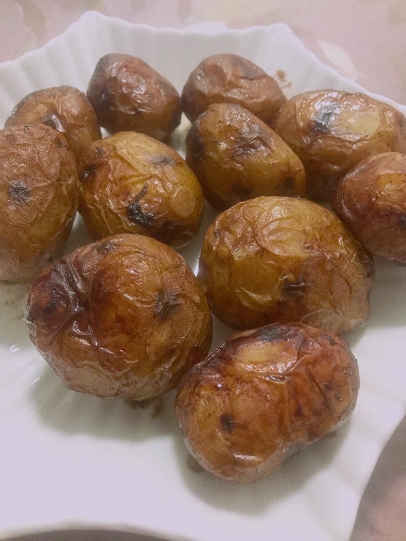 淘气妞妞做的宁波版烤土豆