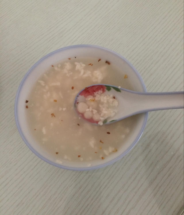 桂花酒酿圆子